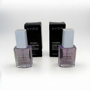 Set of 2 Avon Nail Experts UV GLOSS GUARD Top Coat Glossy  .4 oz/12mL NEW